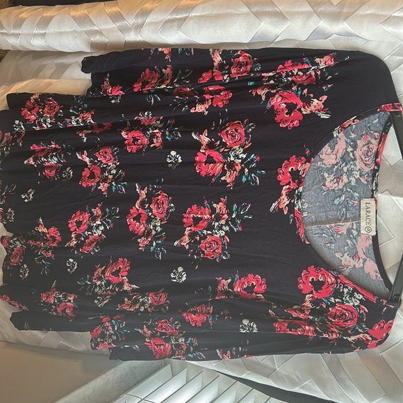 Long sleeve floral shirt - Picture 2 of 5